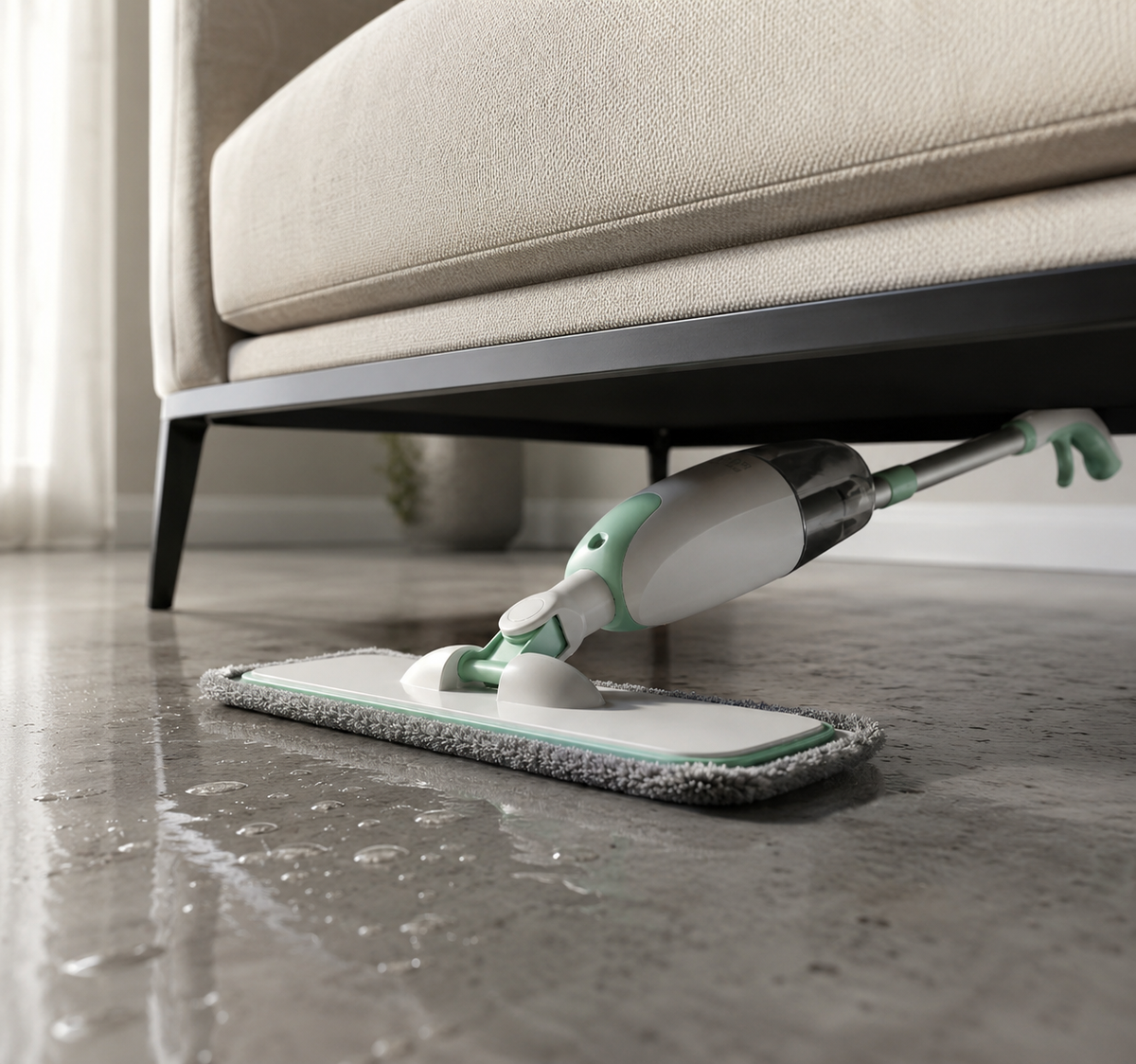 Wet Mop with Spray - Floor Cleaning Mop