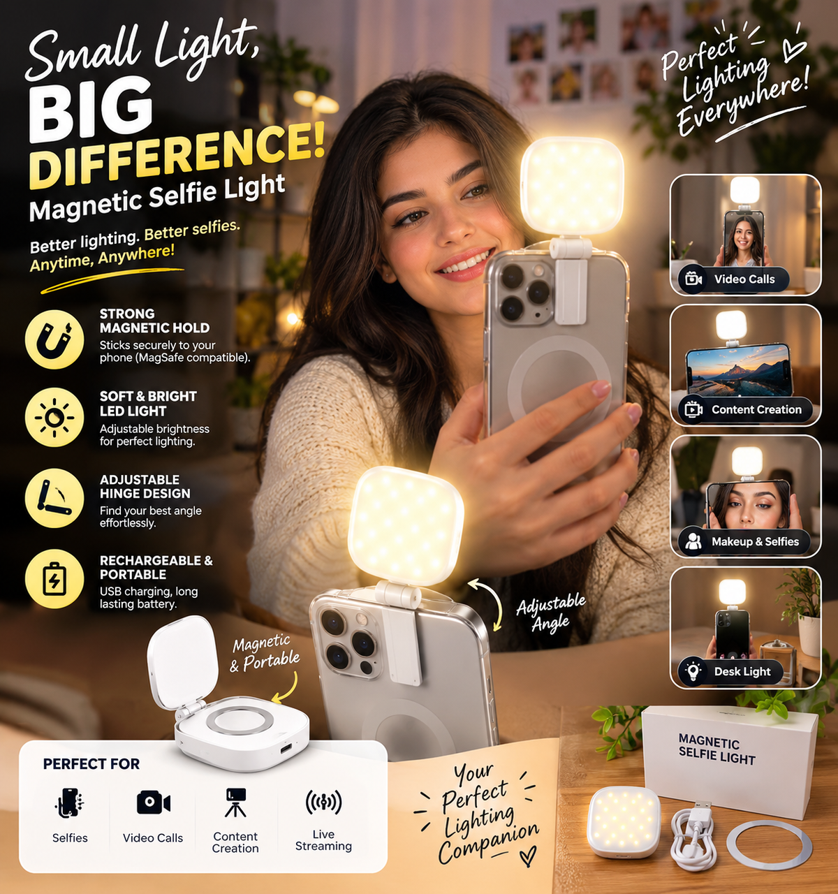 Magnetic Fill Light