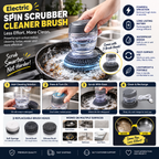 Scrubber with Soap Dispenser