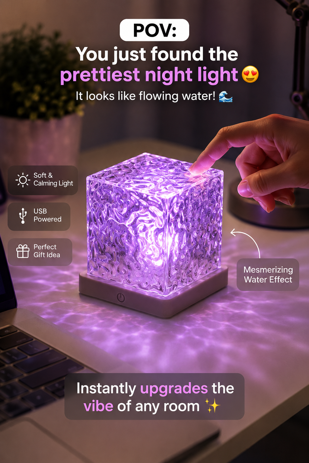Dynamic Water Pattern Light