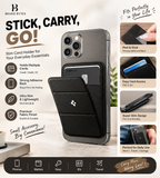 Magnetic Phone Card Holder